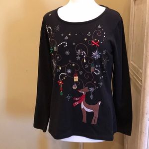 Christmas Tee, long sleeve